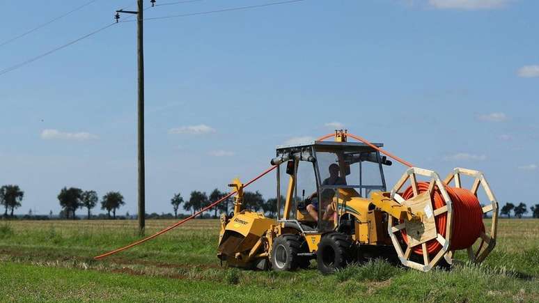 A internet na maioria dos pa&iacute;ses depende de muitos pontos de entrada f&iacute;sicos