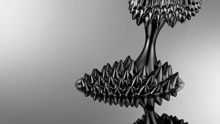 Os ferrofluidos perdem sua capacidade magnética quando o estímulo que o alimenta é removido