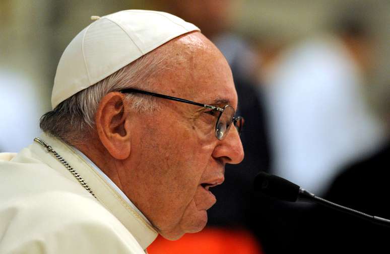 Papa Francisco em Palermo, na Itália
15/09/2019 REUTERS/Guglielmo Mangiapane