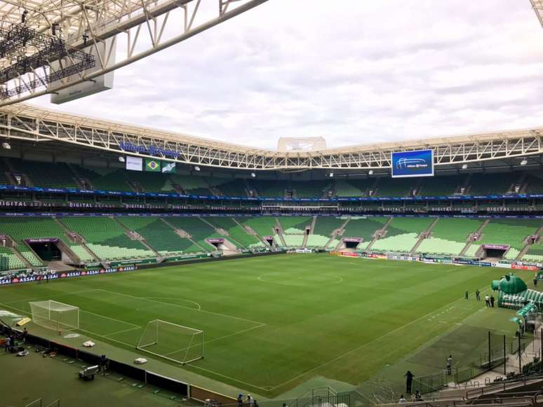 Palmeiras define destino na Libertadores no dia 30, contra o argentino Godoy Cruz, no Allianz Parque (Divulgação)