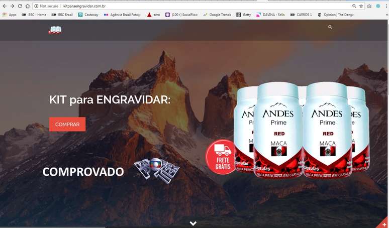 Mesmo proibida pela Anvisa em 2018, a divulga&ccedil;&atilde;o do produto Andes Prime continuou e se espalhou pela rede