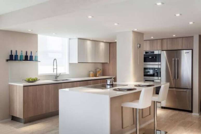 5. Aposte nos modelos de cozinha planejados para criar ambientes lindos &ndash; Por: Ornare