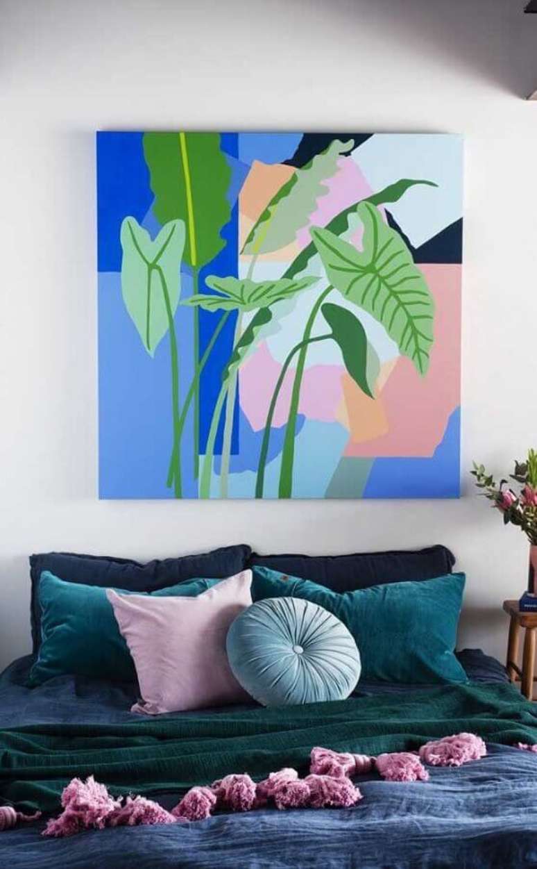 1. Os quadros tumblr são grande tendência na decoração – Foto: Wood Save