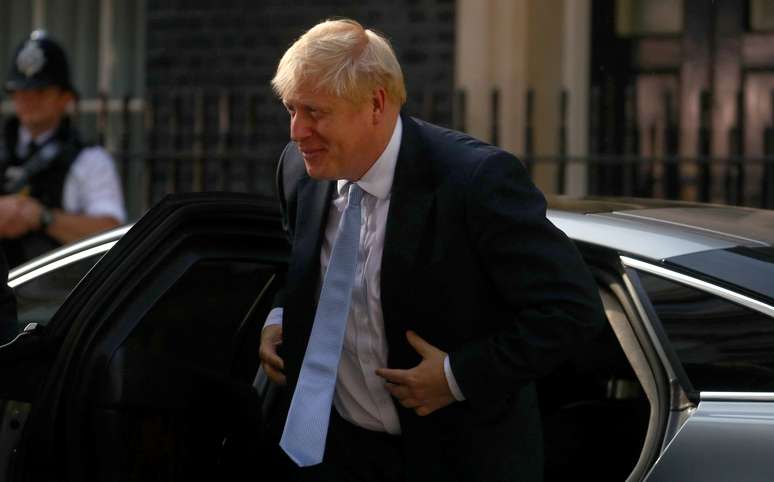 Premiê britânico, Boris Johnson, em Londres
24/07/2019
REUTERS/Hannah McKay