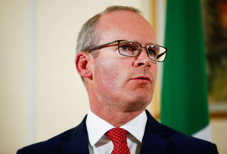 Ministro das Relações Exteriores da Irlanda, Simon Coveney, em Londres
08/05/2019
REUTERS/Henry Nicholls