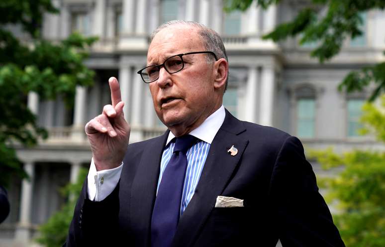 Assessor econômico da Casa Branca, Larry Kudlow
29/04/2019
REUTERS/Kevin Lamarque