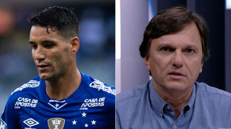 Thiago Neves e Mauro Cézar Pereira se envolveram em nova polêmica entre os dois