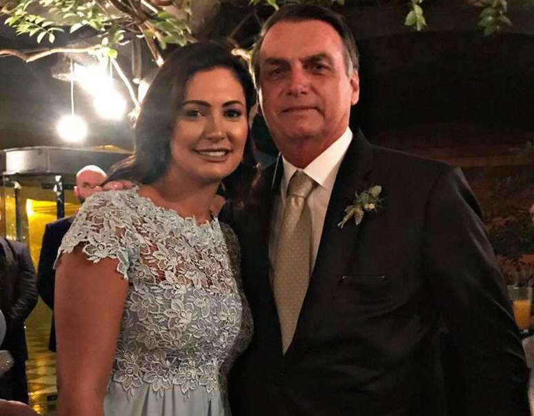 Michelle e Jair Bolsonaro 