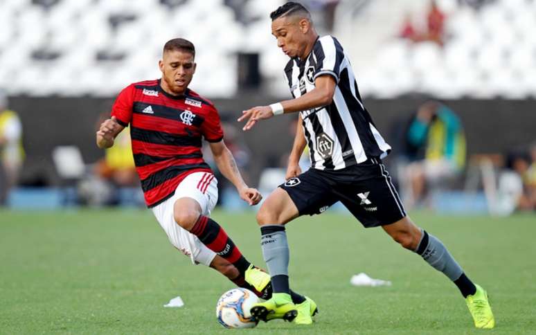 Flamengo e Botafogo só se enfrentaram uma vez em 2019: vitória rubro-negra (Foto: Vitor Silva/SSPress/Botafogo)