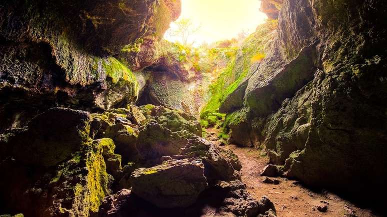 As cavernas n&atilde;o eram muito confort&aacute;veis para dormir