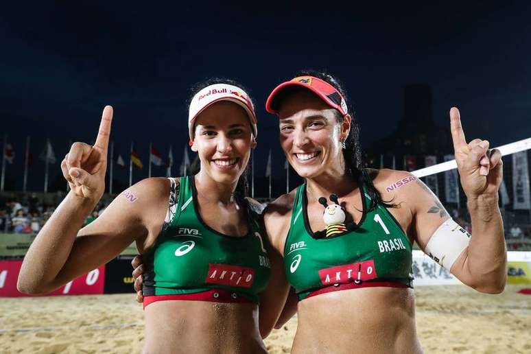 Dupla Ágatha/Duda derrotou as norte-americanas Klineman e Ross para conquistar o ouro na etapa de Tóquio do Circuito Mundial de Vôlei de Praia