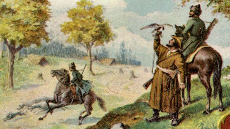 O povo mansi vive nos montes Urais h&aacute; mil&ecirc;nios