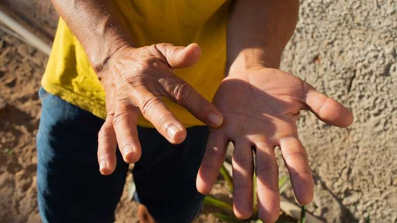 O gari Lu&iacute;s Justino da Silva se vingou da morte do filho, assassinado em 2009, quando tinha apenas 13 anos