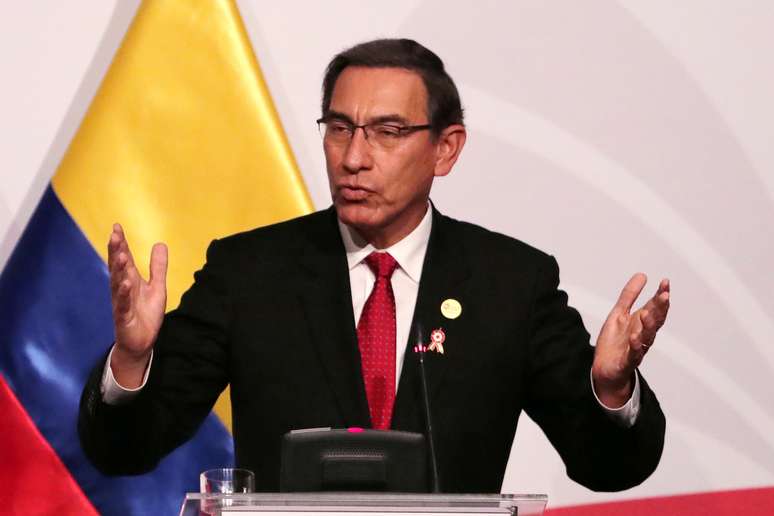 Presidente do Peru Martin Vizcarra