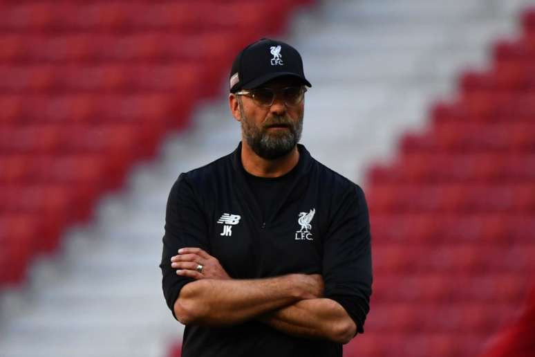 Jurgen Klopp sequência sem vencer do Liverpool(Foto: AFP)