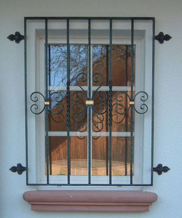 34. Muitos modelos de grades trabalham com a ideia de pontas. Foto: Klett Gauer