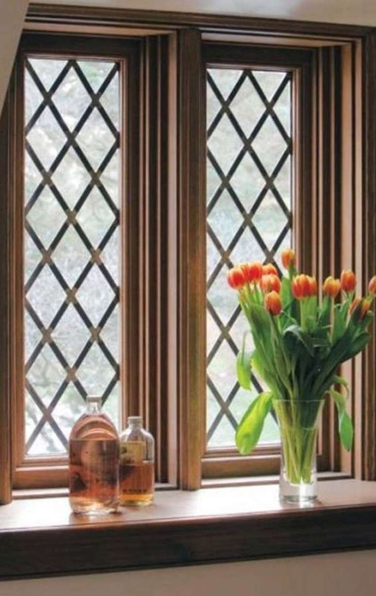 44. A decora&ccedil;&atilde;o da casa deve contemplar os modelos de grades utilizados. Foto: Decor F&aacute;cil