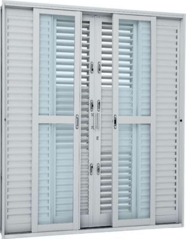 4. A porta balc&atilde;o de alum&iacute;nio possui muitas vantagens. Foto: Sodimac