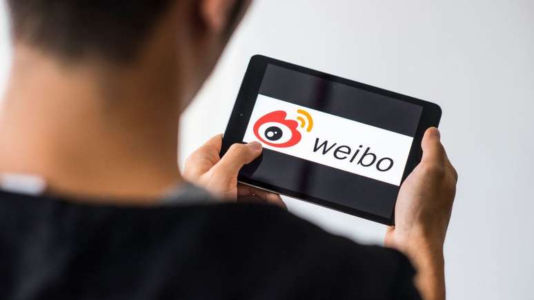 A rede social Weibo é uma das mais populares na China