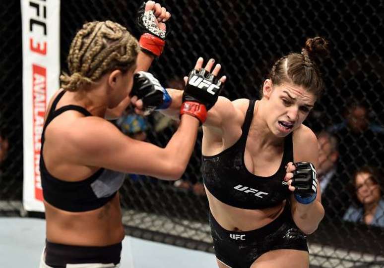 Mackenzie Dern está invicta no MMA, com sete vitórias, sendo duas delas no Ultimate (Foto: Divulgação/UFC)