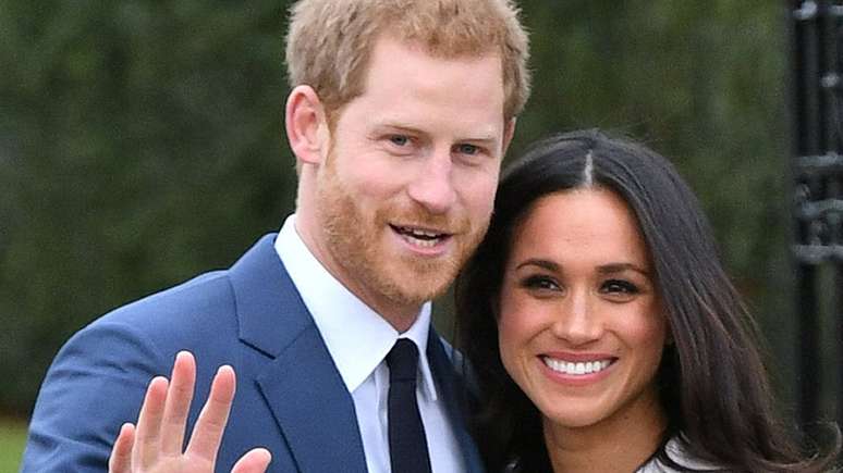 Príncipe Harry e Meghan Markle anunciaram o noivado em novembro de 2017