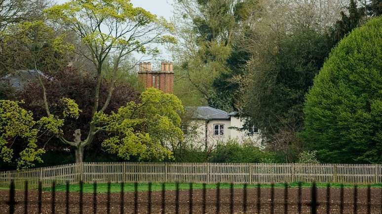 A residência do príncipe Harry e Meghan Markle: Frogmore Cottage, em Windsor, nos arredores de Londres.