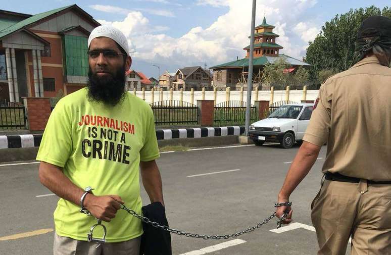 Caso de Aasif Sultan, preso na Índia, é considerado um dos mais graves.