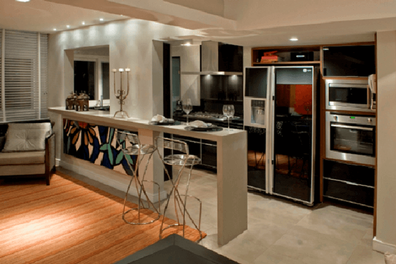 Geladeira Preta Saiba Como Decorar Sua Cozinha +50 Modelos