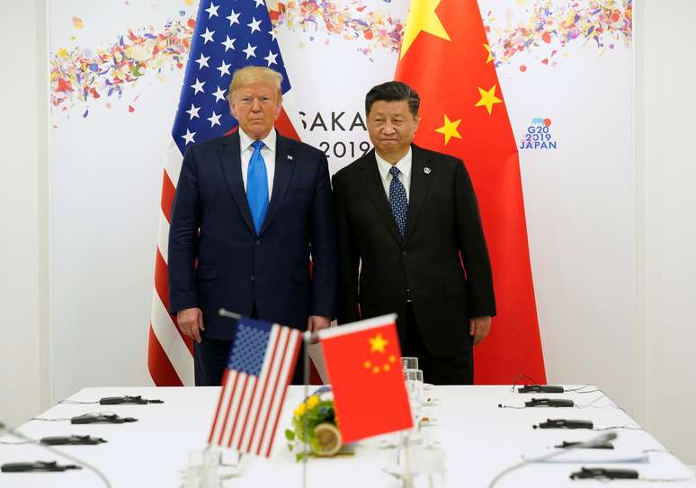 Presidente dos EUA, Donald Trump, e da China, Xi Jinping
29/06/2019
REUTERS/Kevin Lamarque