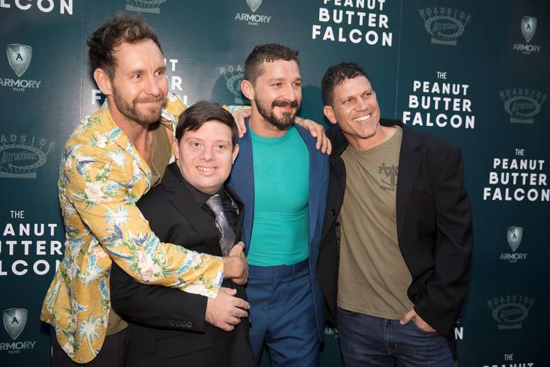 Atores, diretor e escritor do filme "The Peanut Butter Falcon" em Los Angeles
01/08/2019 REUTERS/Monica Almeida