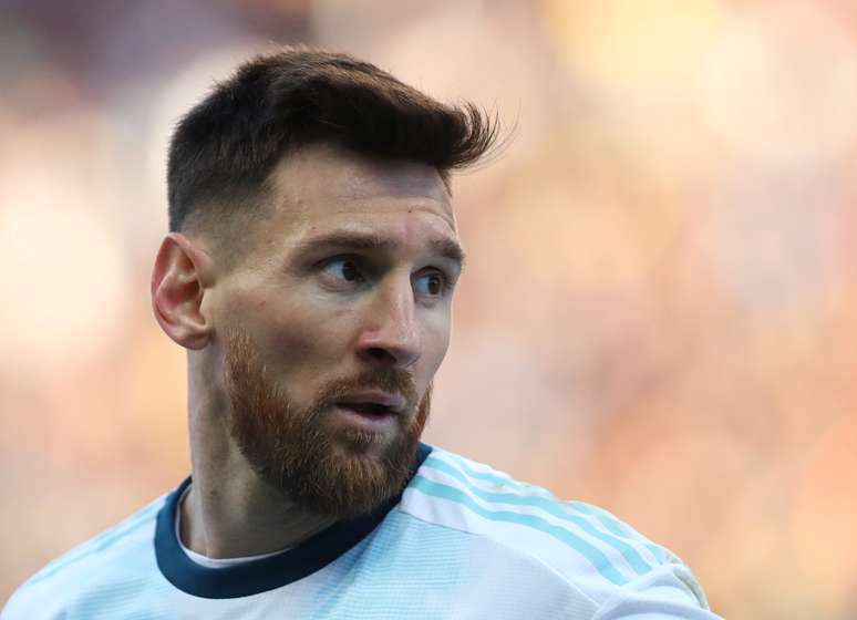 Lionel Messi durante partida da Argentina contra o Chile na Copa Am&eacute;rica
06/07/2019 REUTERS/Amanda Perobelli 