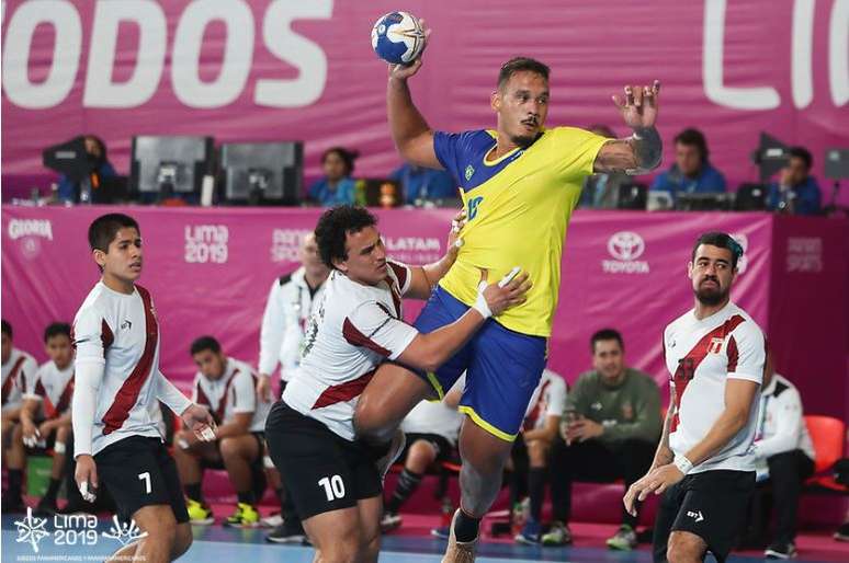 Brasil venceu o Peru no handebol pelos Jogos Pan-Americanos de Lima 2019