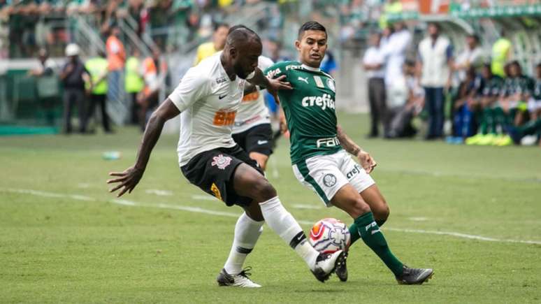 No último confronto entre os rivais, pela primeira fase do Paulistão, o Corinthians bateu o Palmeiras no Allianz Parque (Gil Guzzo/Ofotografico/Lancepress!)