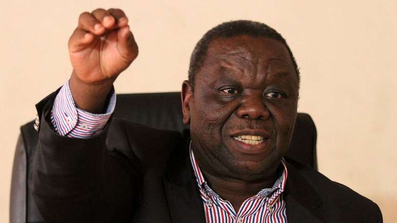 Morgan Tsvangirai, líder da oposição no Zimbábue, foi acusado de tentar assassinar o presidente do país, Robert Mugabe