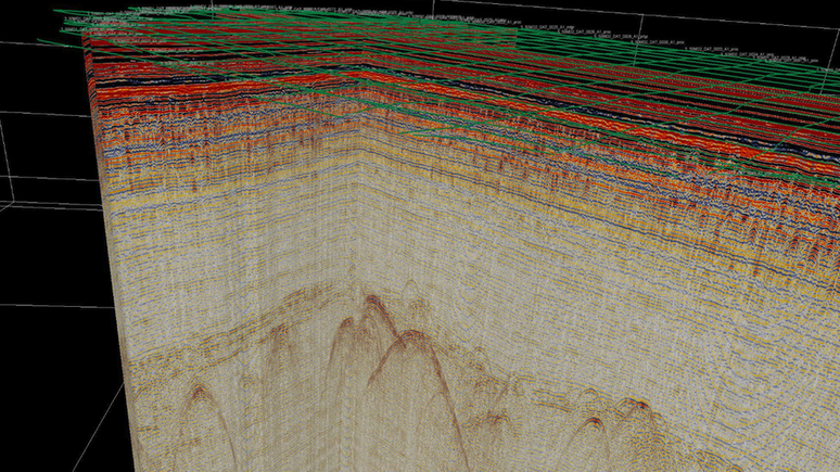 Imagem de radar de 2017 mostra tetos da base subterrânea de Camp Century