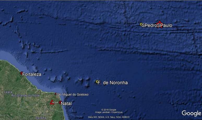 Tremor de 5,8 foi registrado no Oceano Atlântico