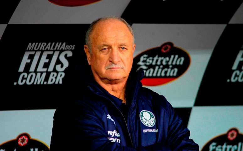 Felipão negou intenção de deixar o Palmeiras (Foto: Renato Gizzi/Photo Premium)