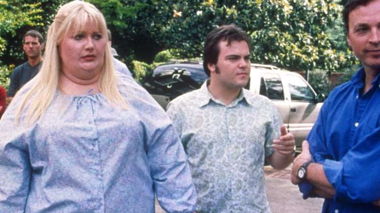 Gwyneth Paltrow usou uma 'roupa gorda' no filme O Amor &Eacute; Cego para poder parecer ser muito mais larga do que &eacute; na realidade