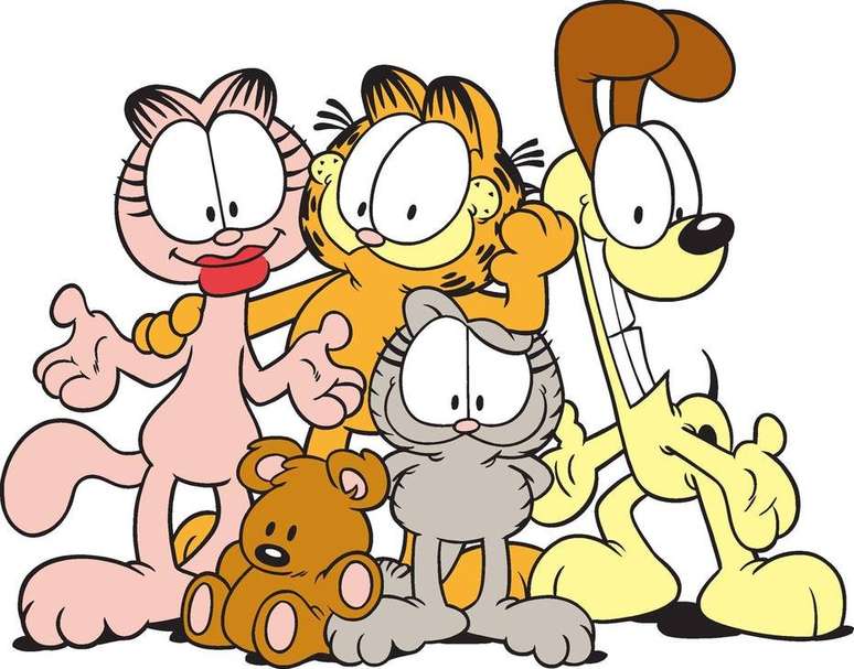 Garfield é um personagem criado por Jim Davis.