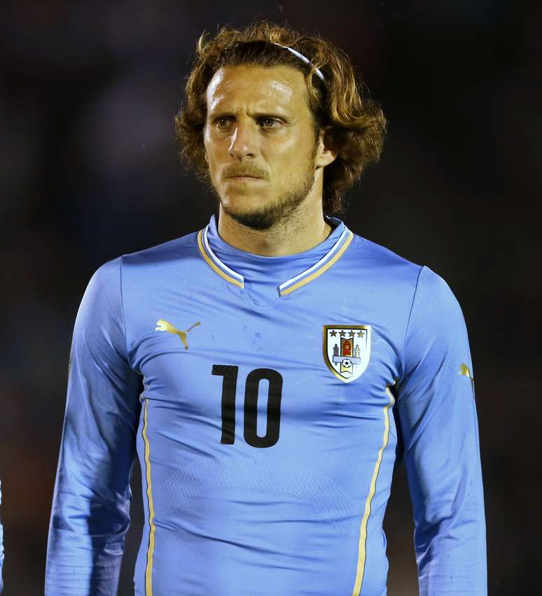 Ex-atacante da sele&ccedil;&atilde;o do Uruguai Diego&nbsp;Forl&aacute;n 
30/05/2014
REUTERS/Andres Stapff