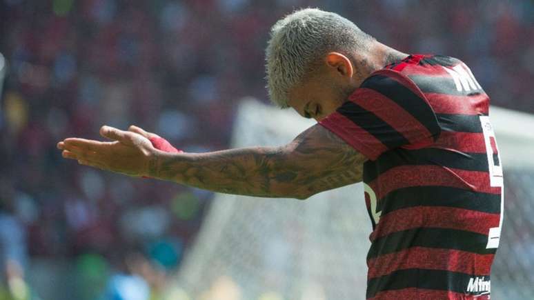 Gabigol é o artilheiro do Flamengo na temporada, com 22 gols marcados (Foto: Alexandre Vidal/CRF)