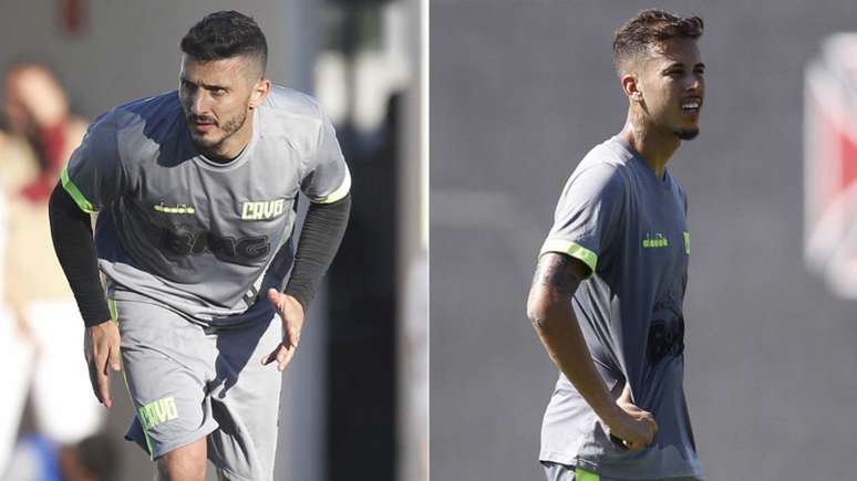 Marquinho chegou ao Vasco em junho; Marcos Júnior, logo após o Campeonato Estadual (Rafael Ribeiro/Vasco)