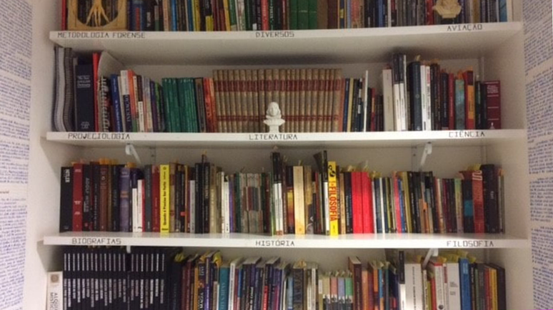 Quarto com mensagens cifradas ganhou o notici&aacute;rio nacional e nem investigadores policiais descobriram onde estava Bruno Borges