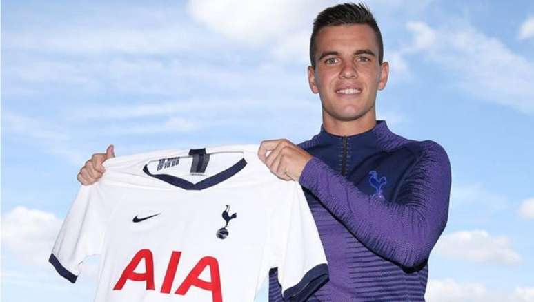 Meia argentino Giovani Lo Celso foi contratado por empr&eacute;stimo de um ano pelo Tottenham junto ao Betis, da Espanha