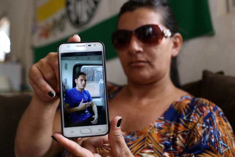 Odijane Mota, mãe de um dos presos na rebelião em Altamira
02/08/2019
REUTERS/Bruno Kelly
