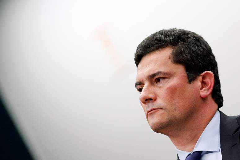 Ministro da Justiça, Sergio Moro, durante audiência no Congresso
02/07/2019 REUTERS/Adriano Machado 