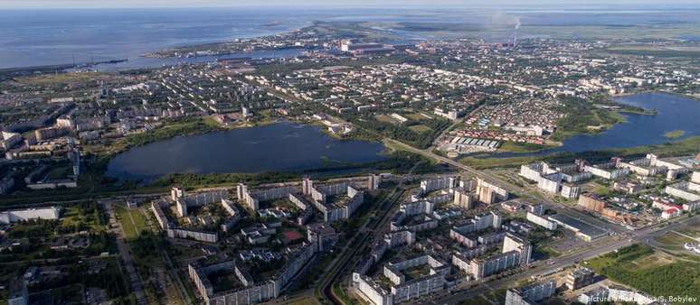 Alerta foi dado por autoridades locais de Severodvinsk