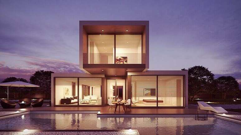 1. Arquitetura moderna com casa pré fabricada – Foto: Pixabay