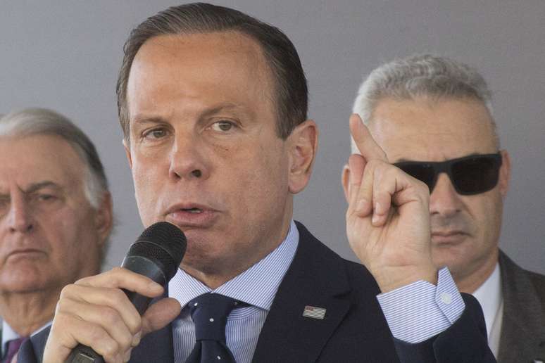 O governador de São Paulo, João Doria