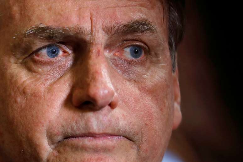 Presidente Jair Bolsonaro em cerimônia no Palácio do Planalto
30/07/2019
REUTERS/Adriano Machado